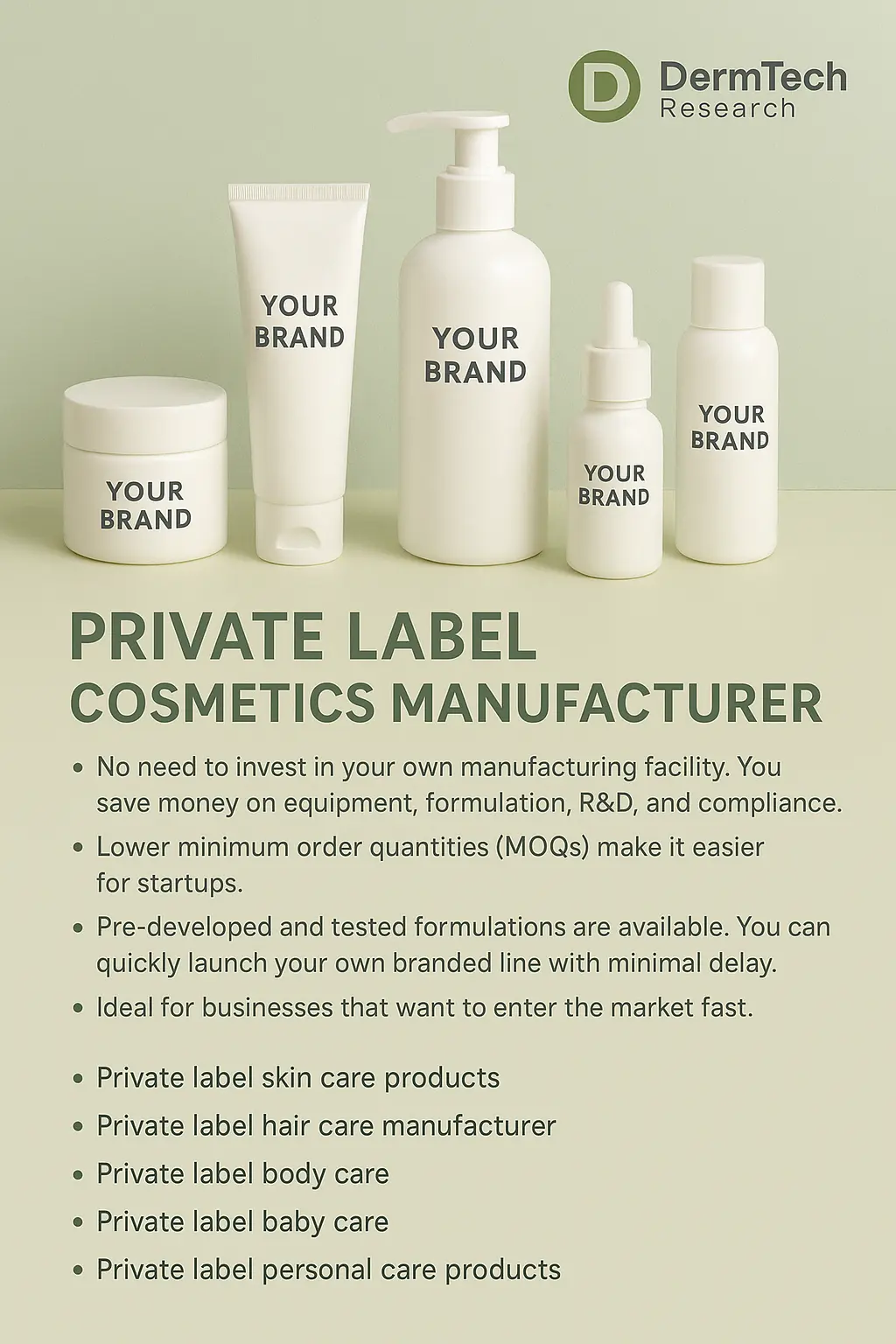 Best Private Label Cosmetics Manufacturer
