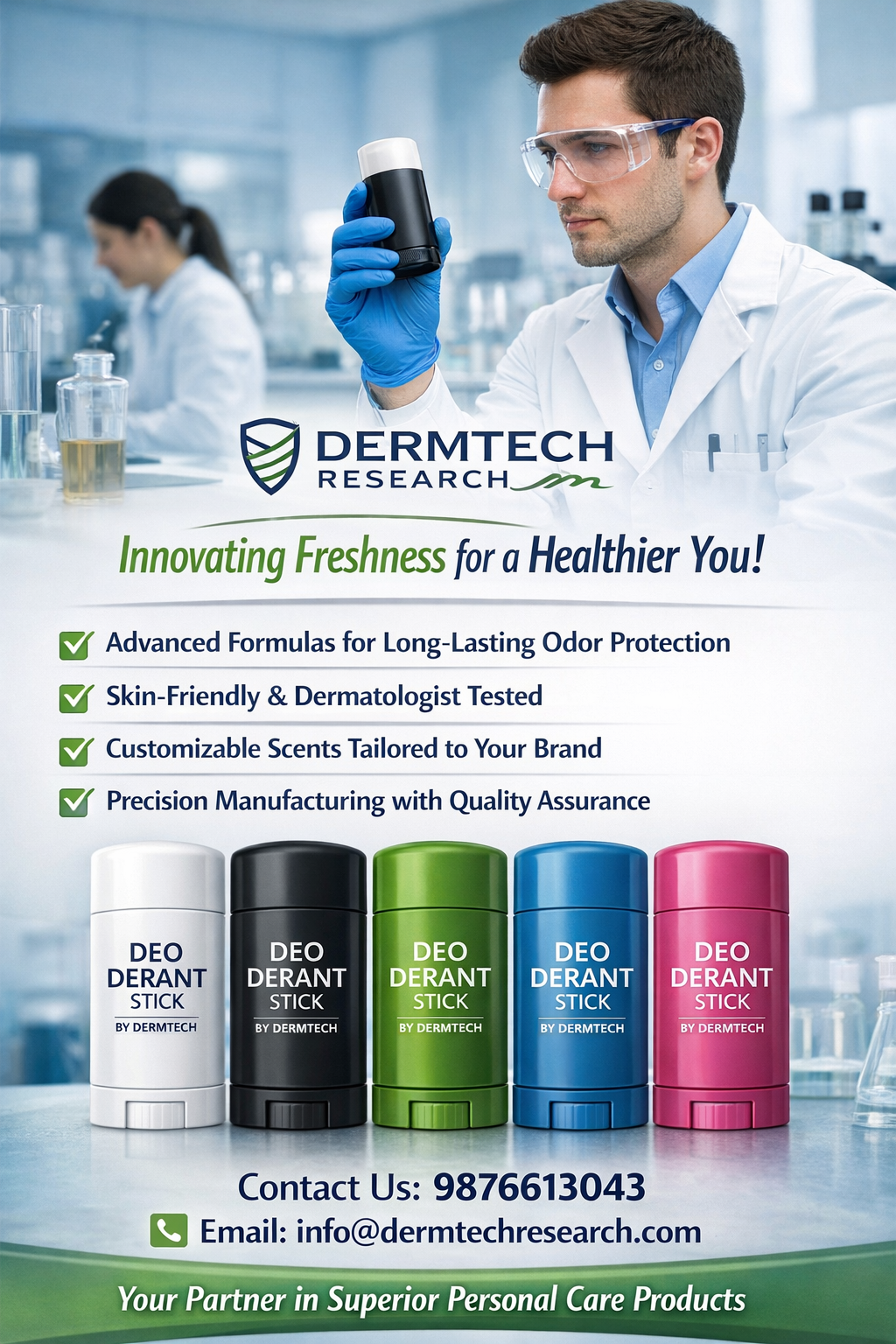 Top 10 Leading Deodorant Stick Manufacturers