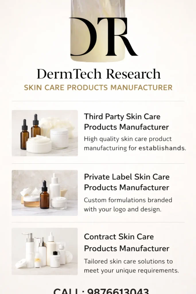 skin care products manufacturer