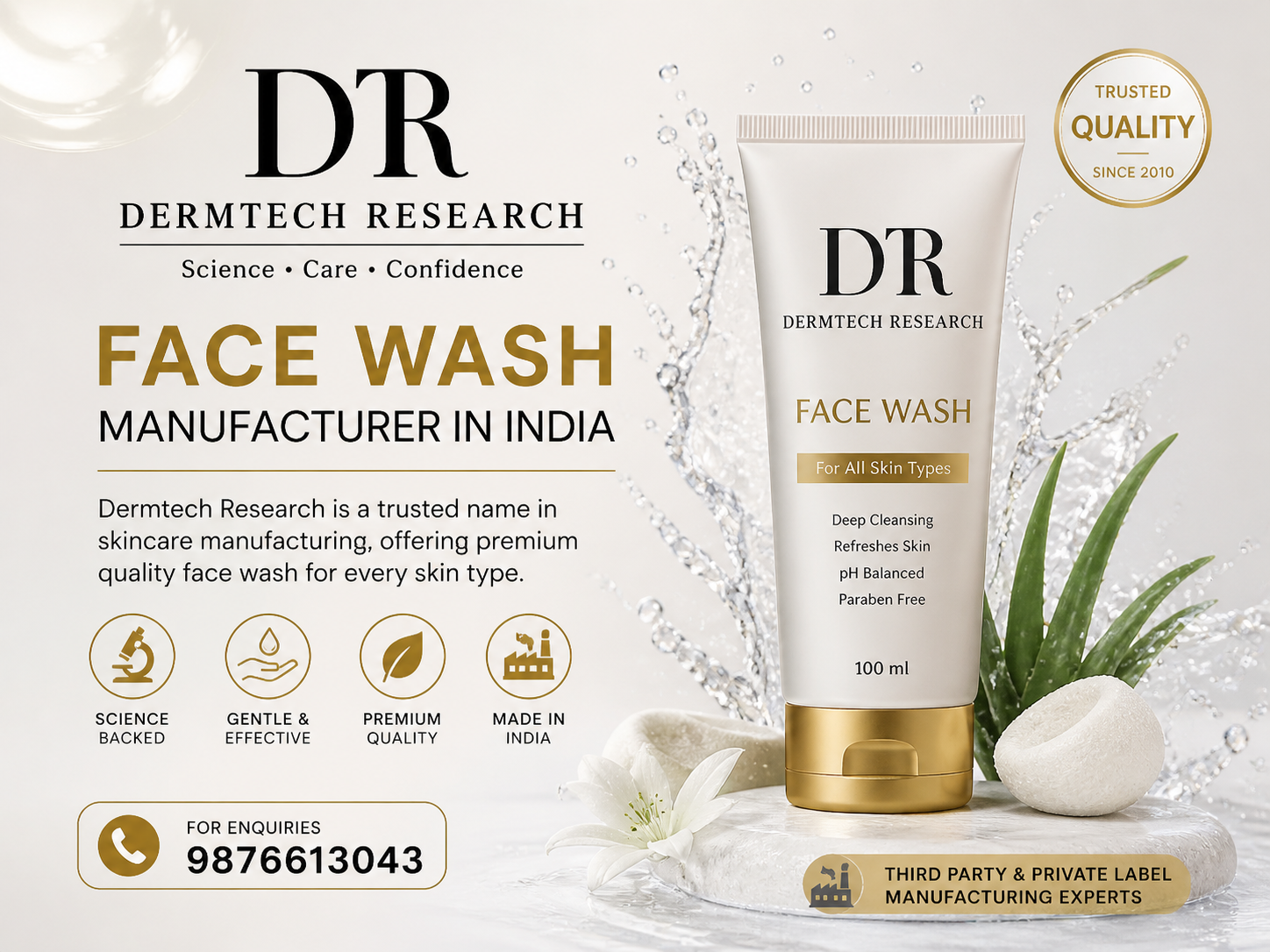 top 10 face wash manufacturers in India