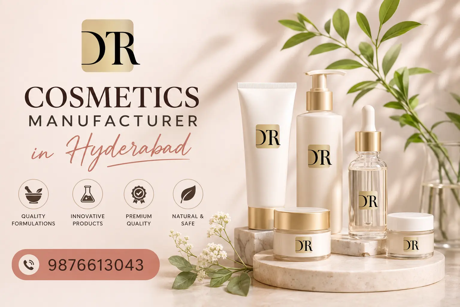 Best Cosmetics Manufacturer in Hyderabad