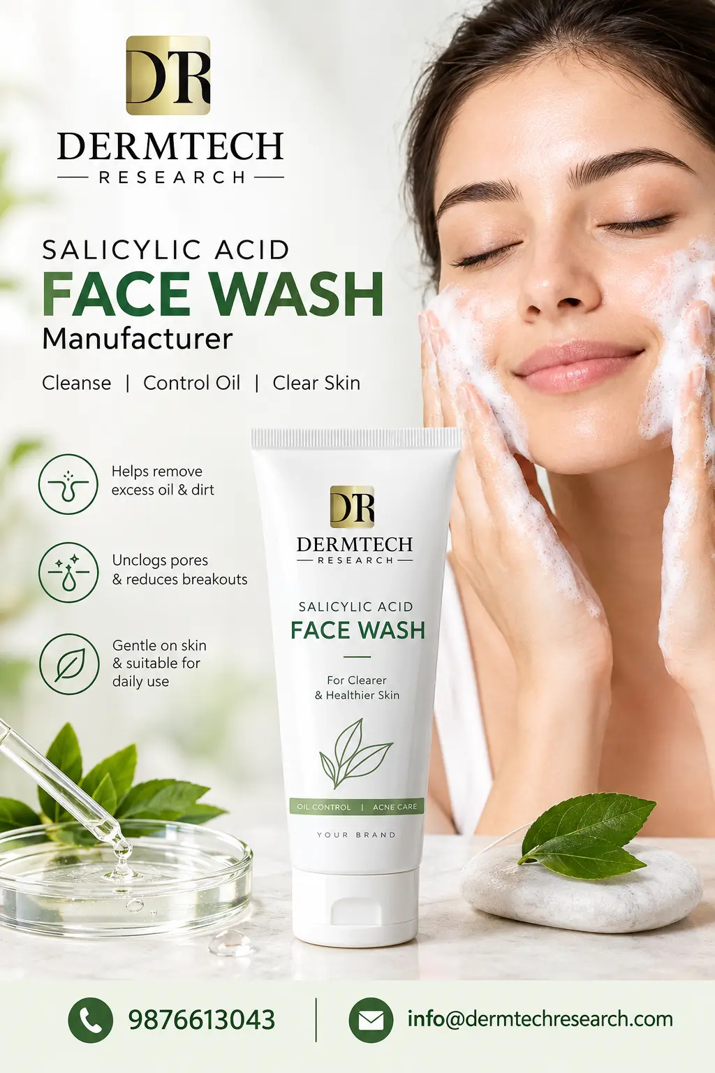 salicylic acid face wash manufacturer